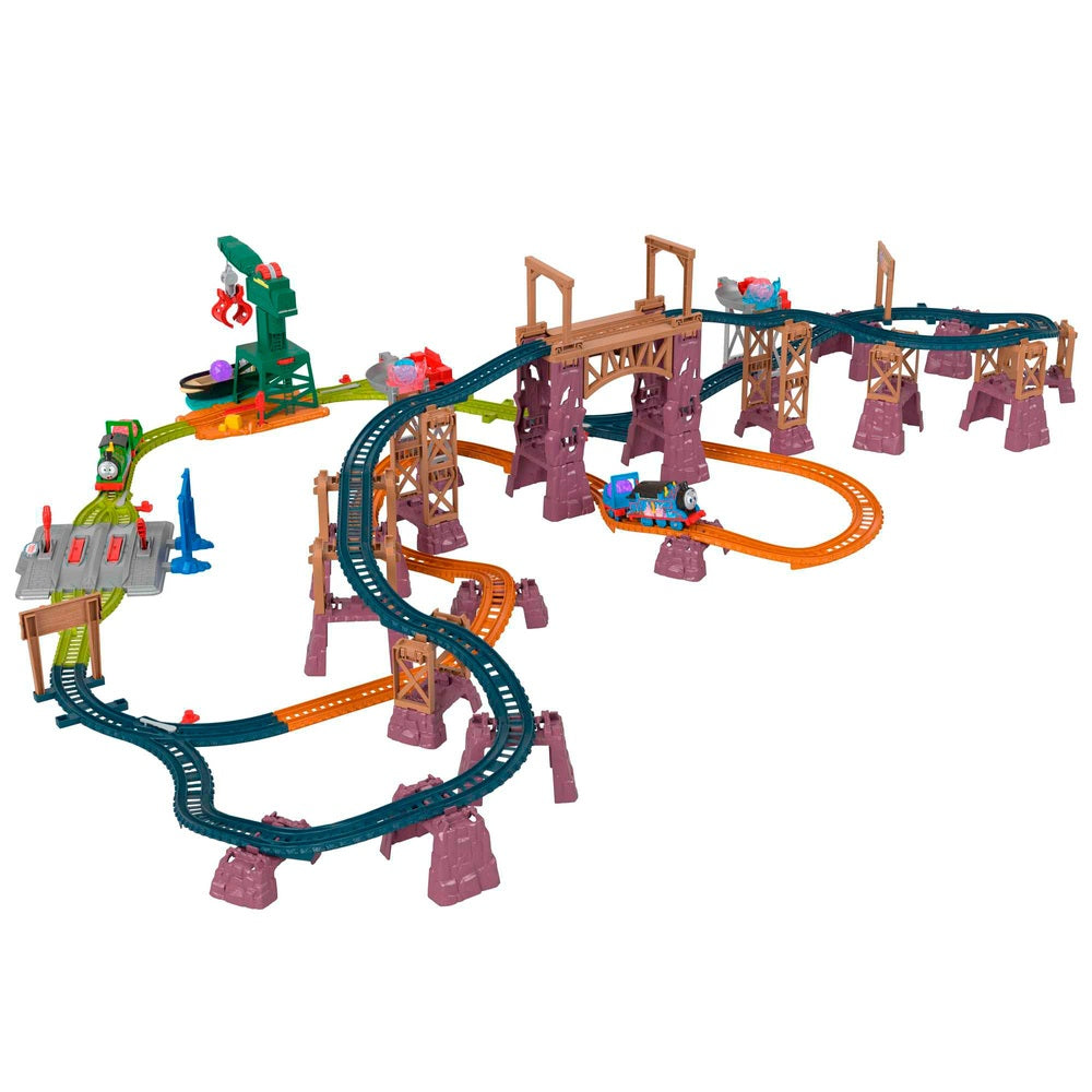 Thomas & Friends Crystal Caves & Trains Mega Motorised Track Playset