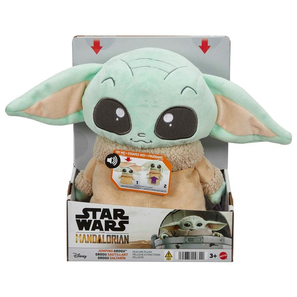 Star Wars Jumping Grogu Feature Plush