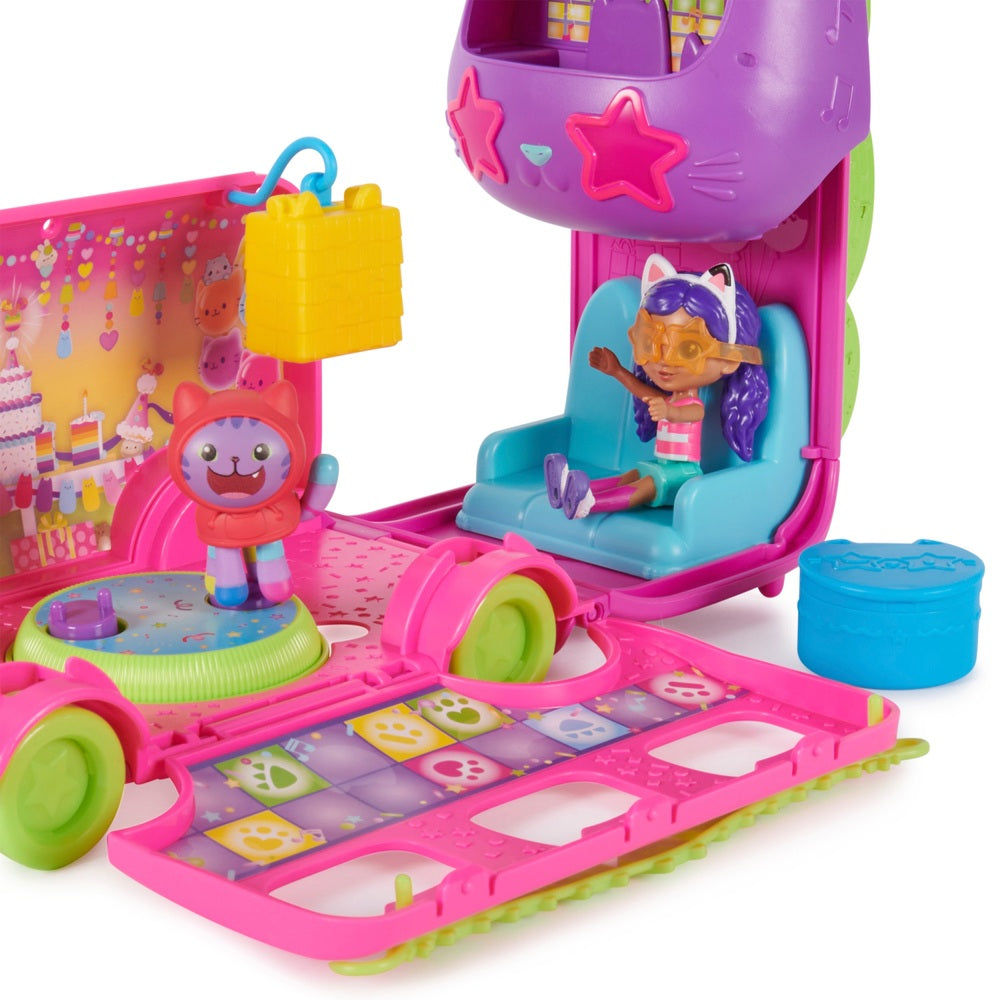 Gabby's Dollhouse Purrfect Party Bus Set