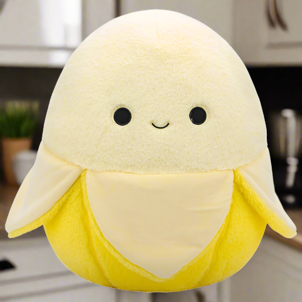 Fuzz-A-Mallows 40cm Junie the Yellow Banana Soft Plush