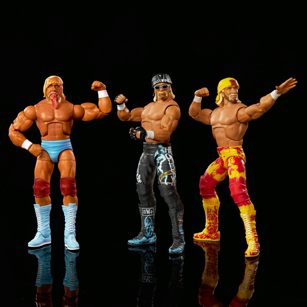 WWE Elite Hulk Hogan 40th Anniversary Action Figure 3 Pack