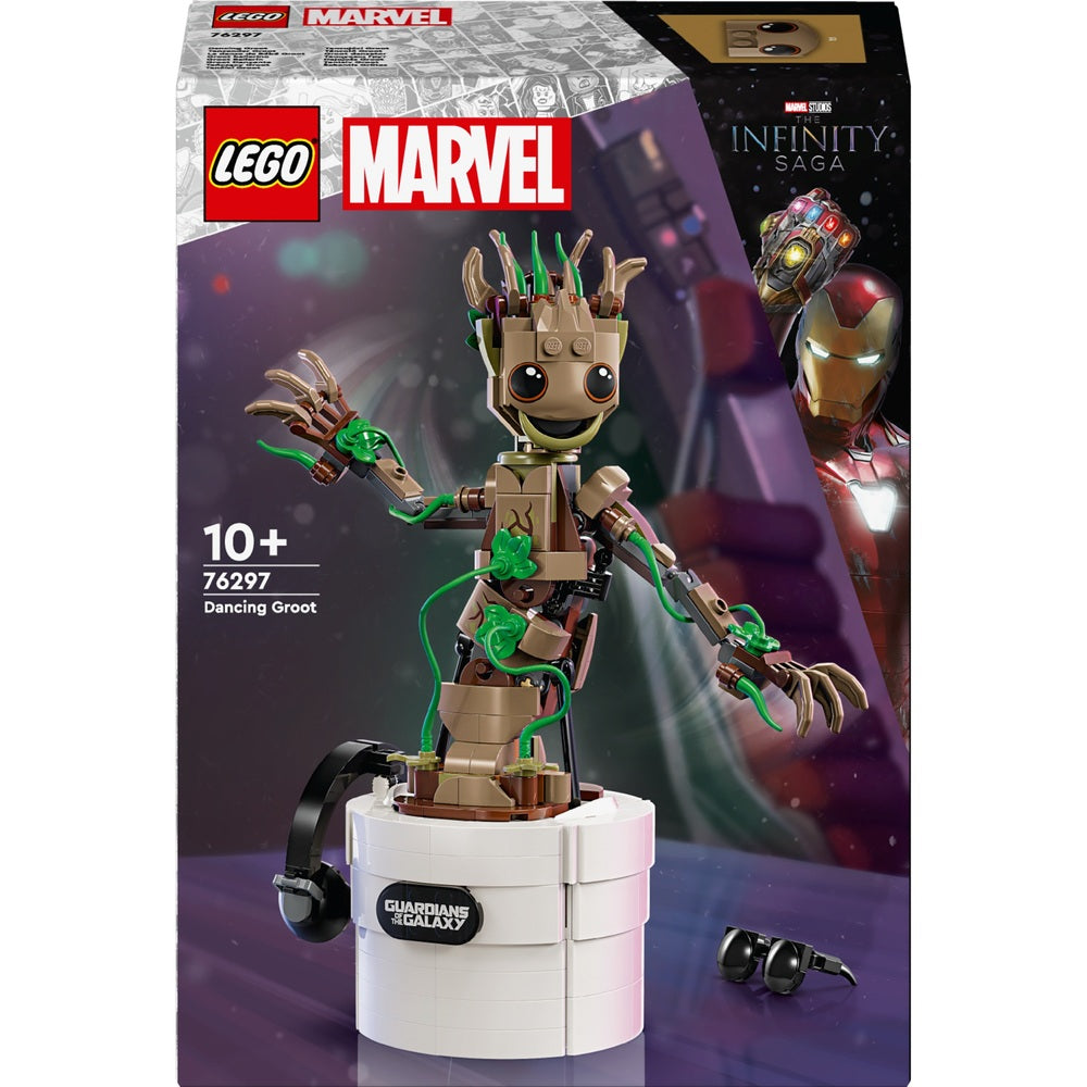 LEGO Marvel 76297 Dancing Groot Set