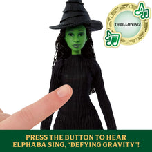 Load image into Gallery viewer, Wicked 30cm Singing Elphaba Fashion Doll