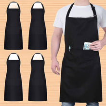 Load image into Gallery viewer, 4 Packs bbq Chef Apron with 2 Pockets Various Colours
