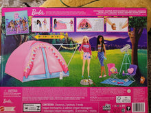 Load image into Gallery viewer, Barbie Let&#39;s Go Camping Tent Playset and 2 Dolls