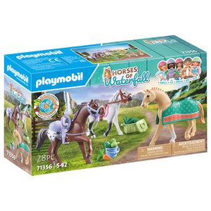 Playset Playmobil 71356 Horses of Waterfall 28 Pieces
