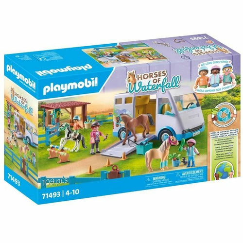 Playmobil horses of waterfall 71493