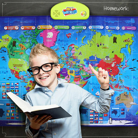 i-Poster My World Interactive Map