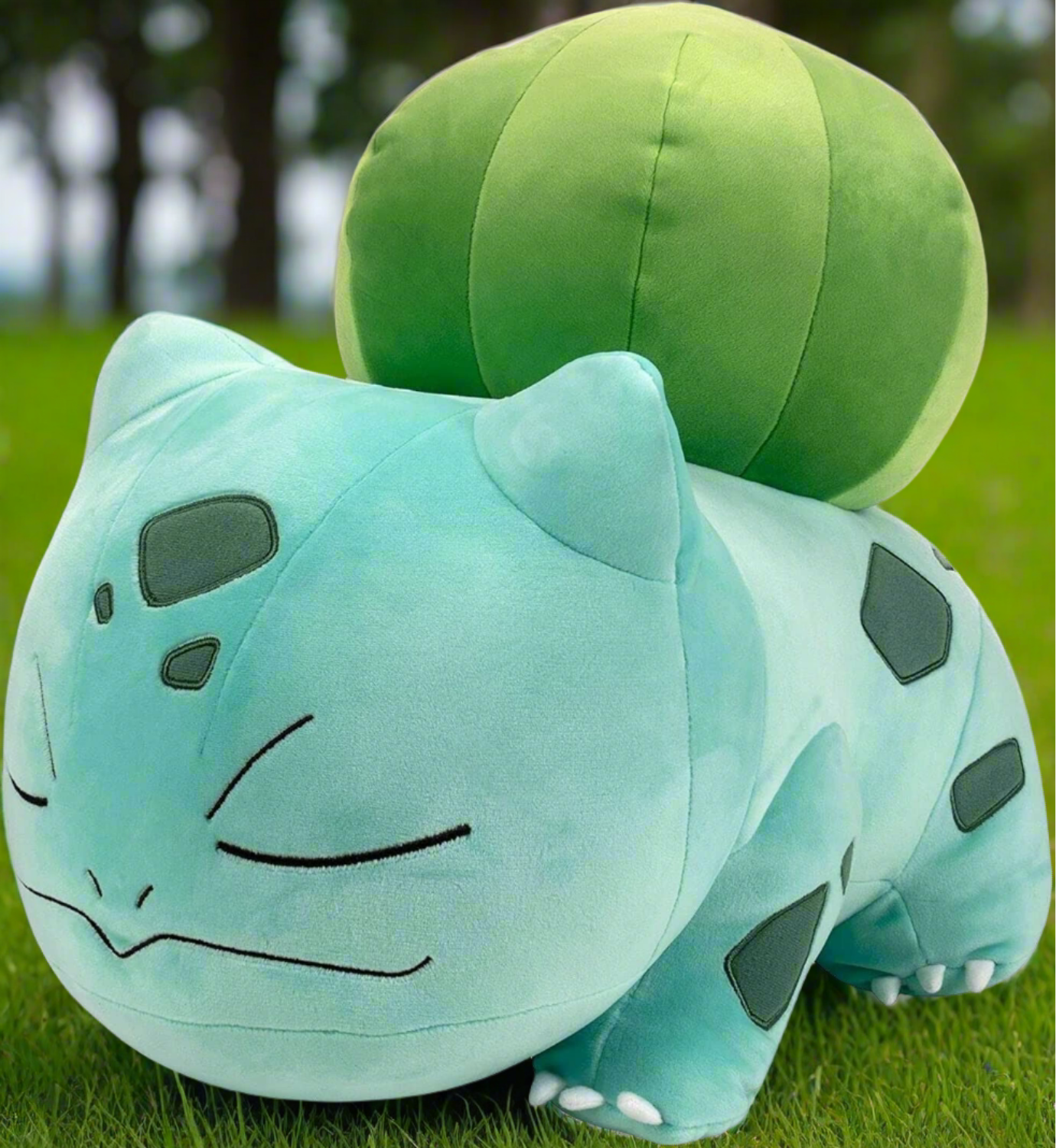 Pokemon Huge Sleeping Bulbasaur  18 Inch Plush