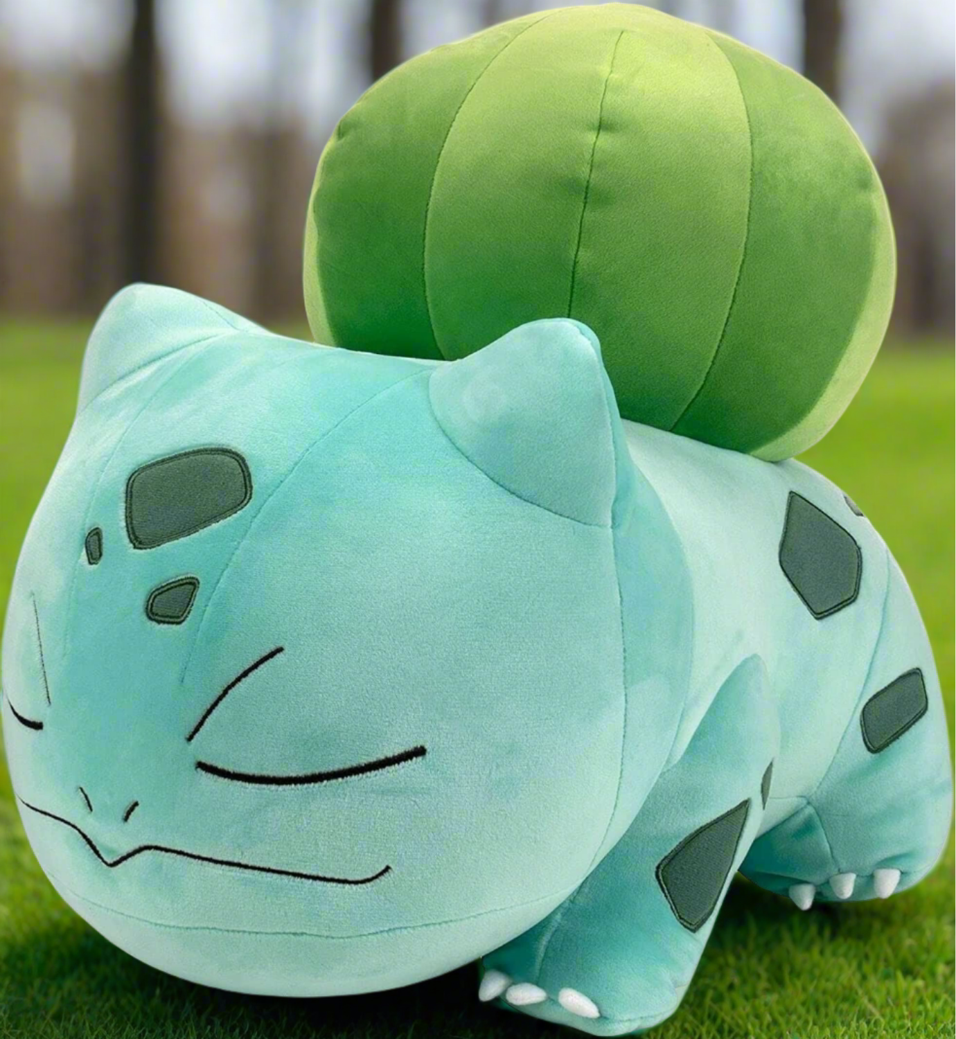 Pokemon Huge Sleeping Bulbasaur  18 Inch Plush