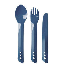 Load image into Gallery viewer, 4 Piece Camping Tableware Set - BPA Free Navy