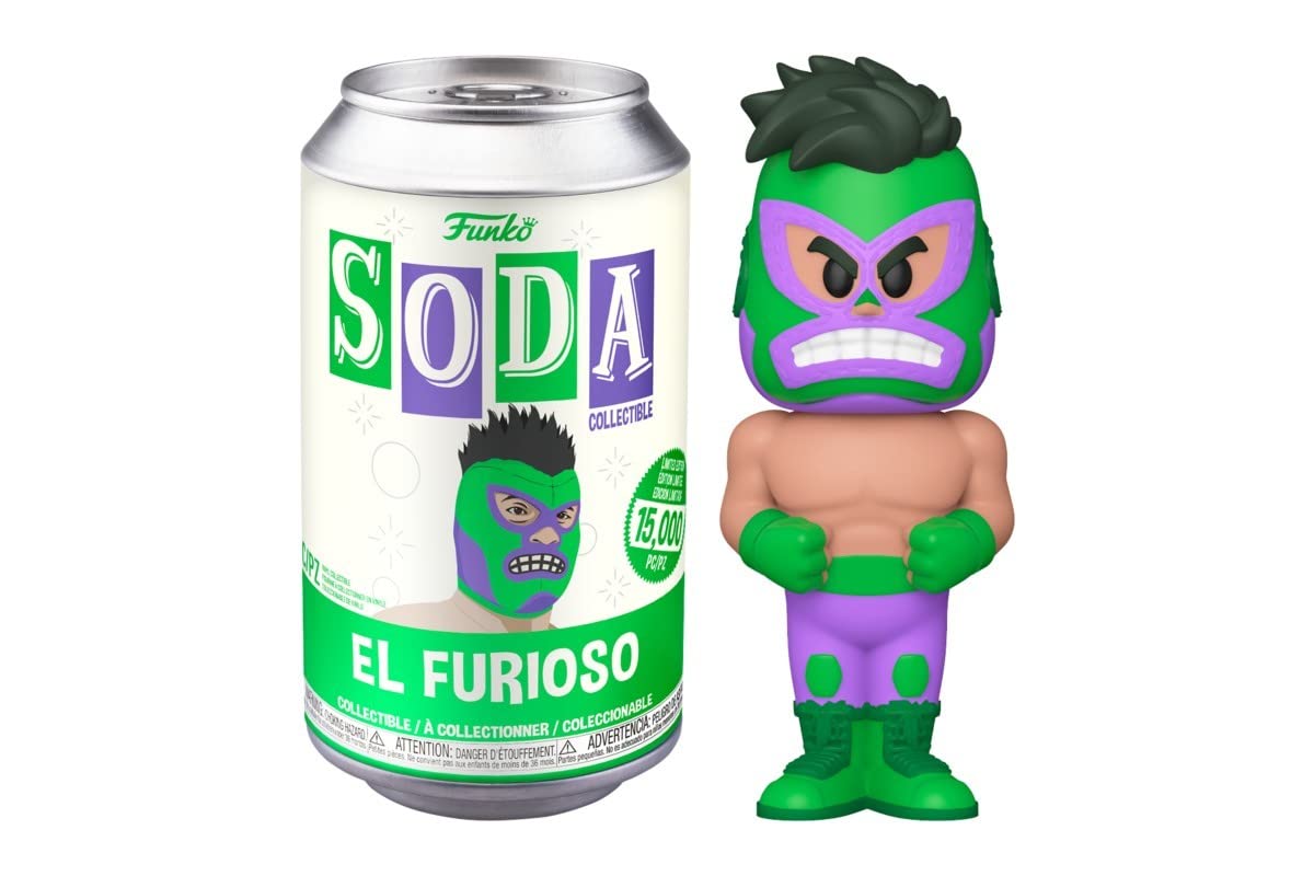 Funko Pop! Vinyl Soda El Furioso With Possible Chase Figure