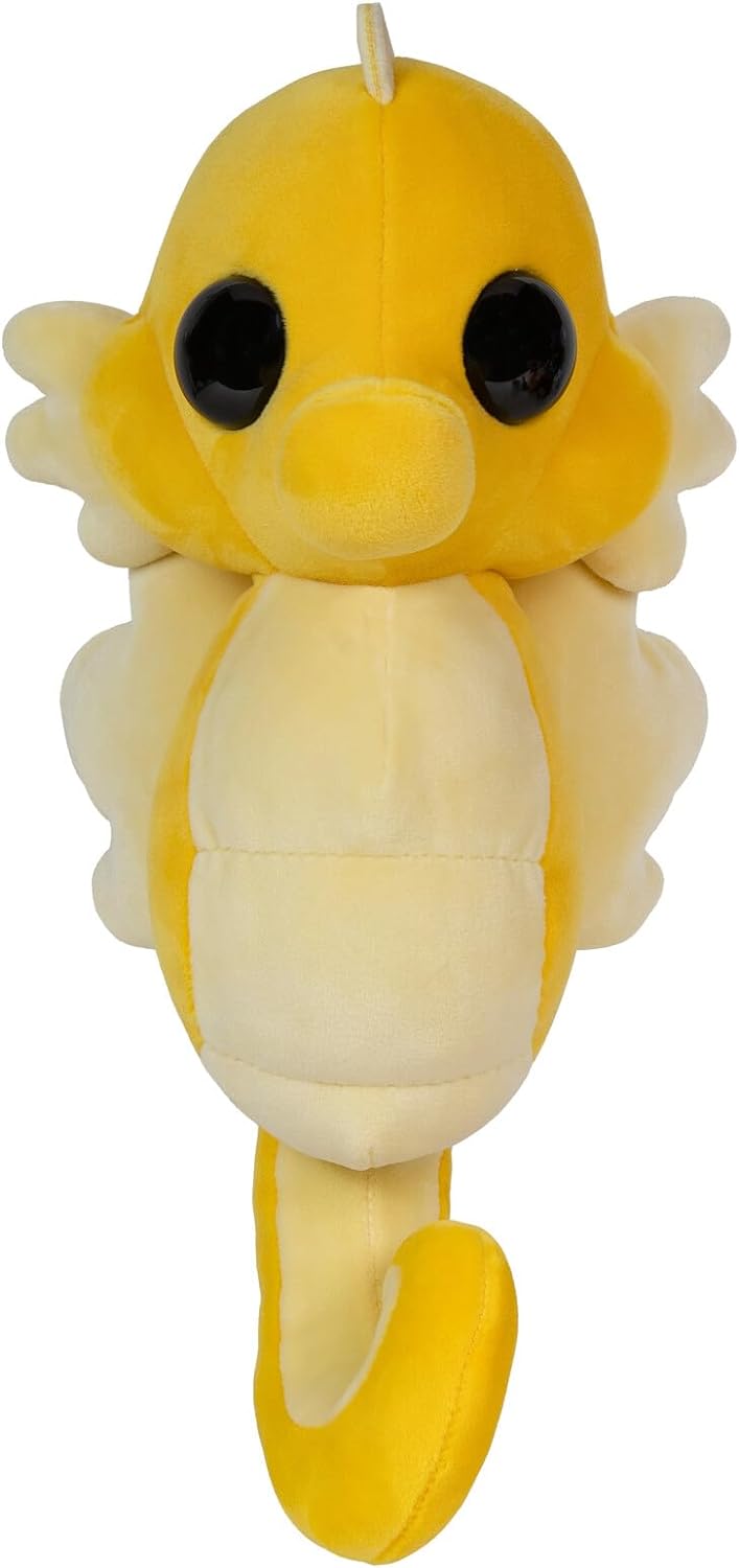 Adopt Me! Collector Plush  Seahorse  Series 2  Rare in Game Stylization Plush  Exclusive Virtual Item Code Included