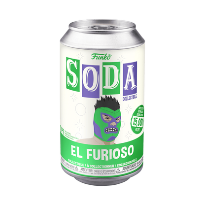 Funko Pop! Vinyl Soda El Furioso With Possible Chase Figure