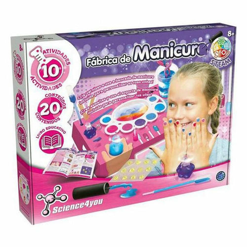 Manicure Set Crea tus Esmaltes Science4you 80002646