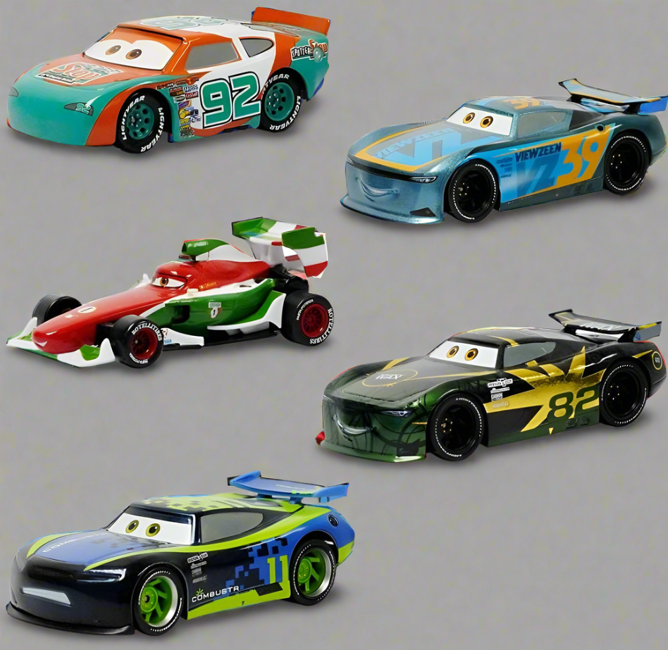 Disney Pixar Cars Pullback Die-Cast Set 5 Cars