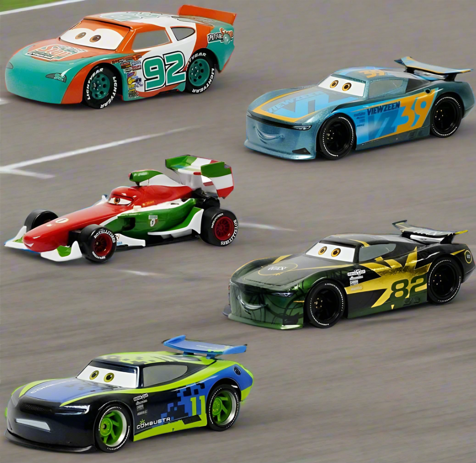 Disney Pixar Cars Pullback Die-Cast Set 5 Cars