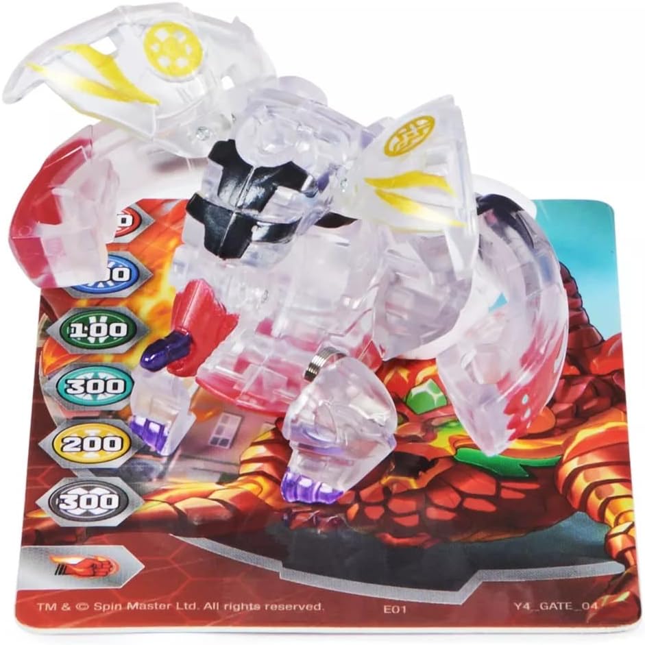 Bakugan Legends 2023 Diamond Dragonoid x Tretorous 2-inch Core Collectible Figure and Trading Cards Playset