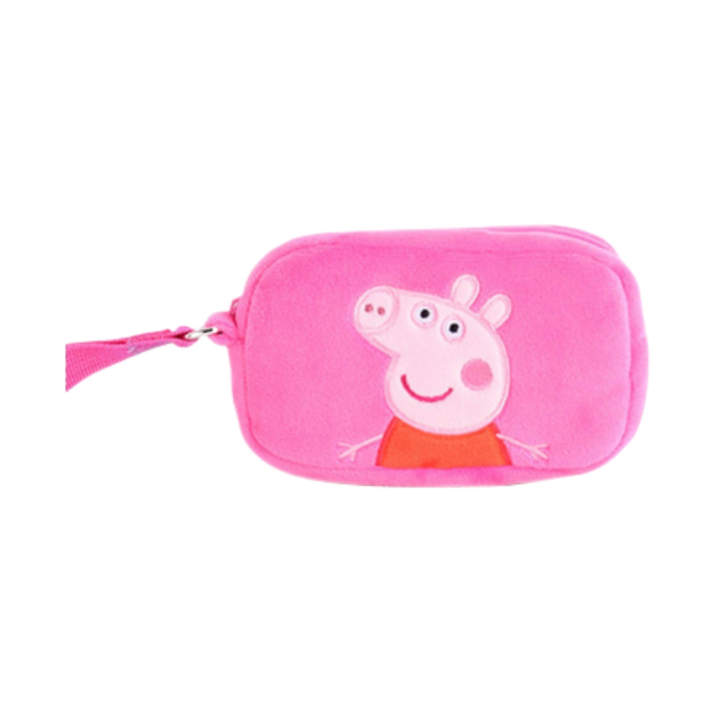 Soft Plush Toy Wallet Pouch for Kids- Peppa Pig