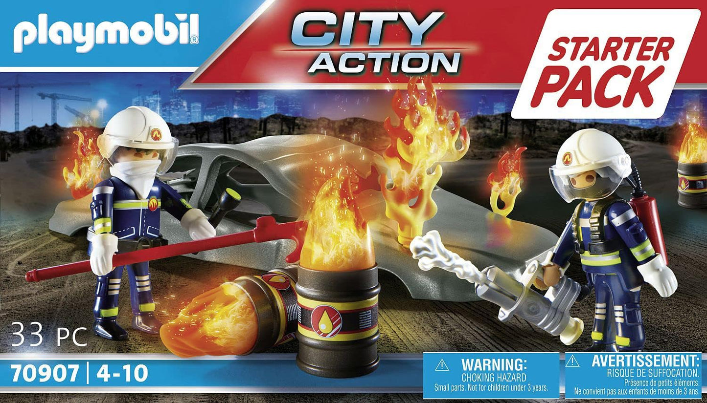 PLAYMOBIL City Action 70907 Starter Pack Fire Drill