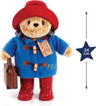 Load image into Gallery viewer, Paddington Bear with Boots &amp; Case 34cm