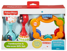 Načíst obrázek do prohlížeče Galerie, Fisher Price Tambourine and Maracas Gift Set