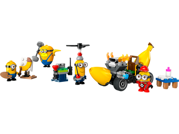 Despicable Me LEGO 75580 Minions and Banana Car Toy Set