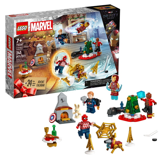 Marvel Avengers Advent Calendar LEGO 76267 Building Toy Set