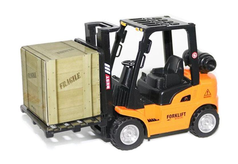 Metal Alloy Forklift Alloy Engineering Pull Toys Die-Cast Toy