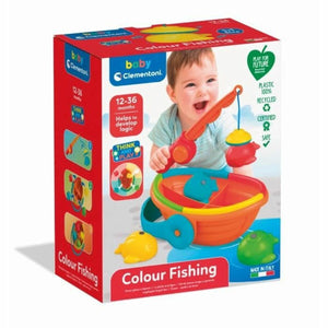 baby Clementoni 17688 colour fishing game