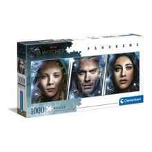 Load image into Gallery viewer, Puzzle The Witcher Clementoni Panorama (1000 pcs)