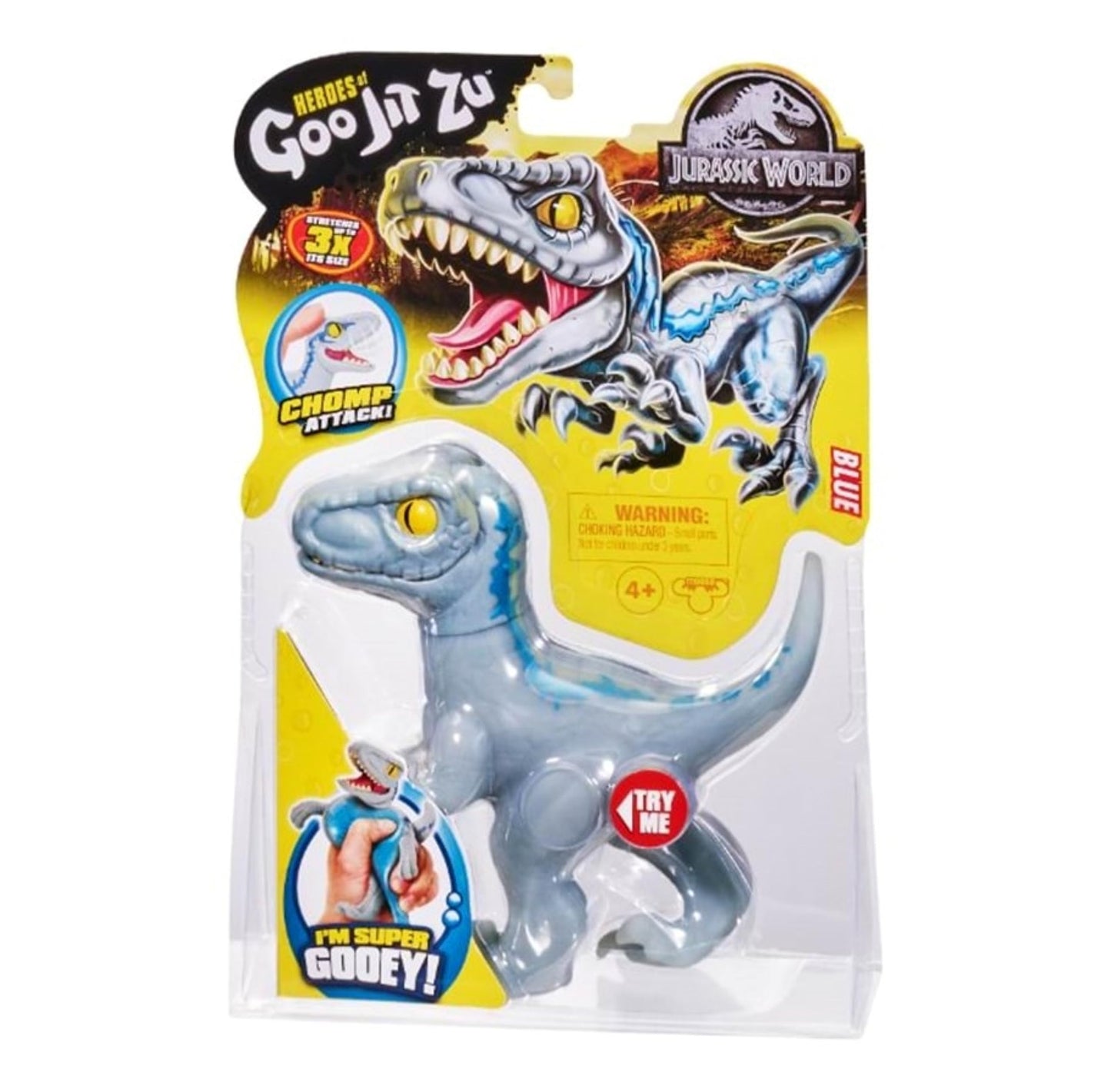 JURASSIC WORLD Heroes OF Goo Jit Zu - Blue