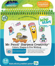 Načíst obrázek do prohlížeče Galerie, LeapFrog LeapStart Mr. Pencil Sharpens Creativity Activity Book