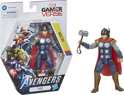 Marvel Avengers Gamerverse 6-inch Thor War Cry Action Figure