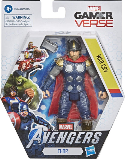 Marvel Avengers Gamerverse 6-inch Thor War Cry Action Figure