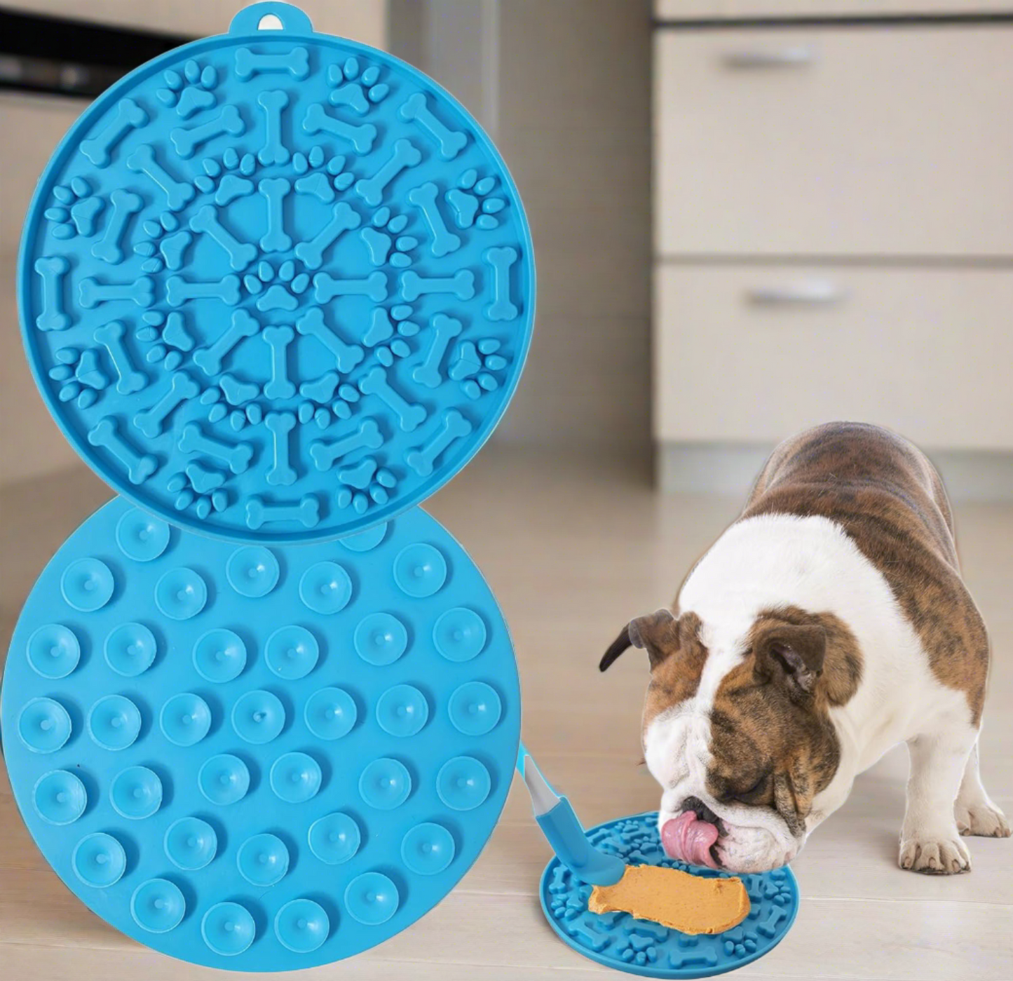 2pk Licky Mat For Dogs Suction & Spatula Included