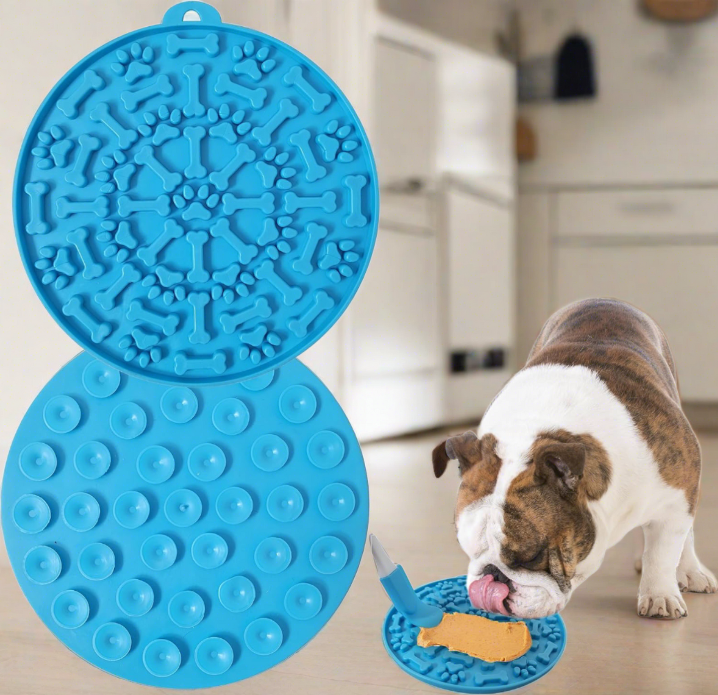 2pk Licky Mat For Dogs Suction & Spatula Included