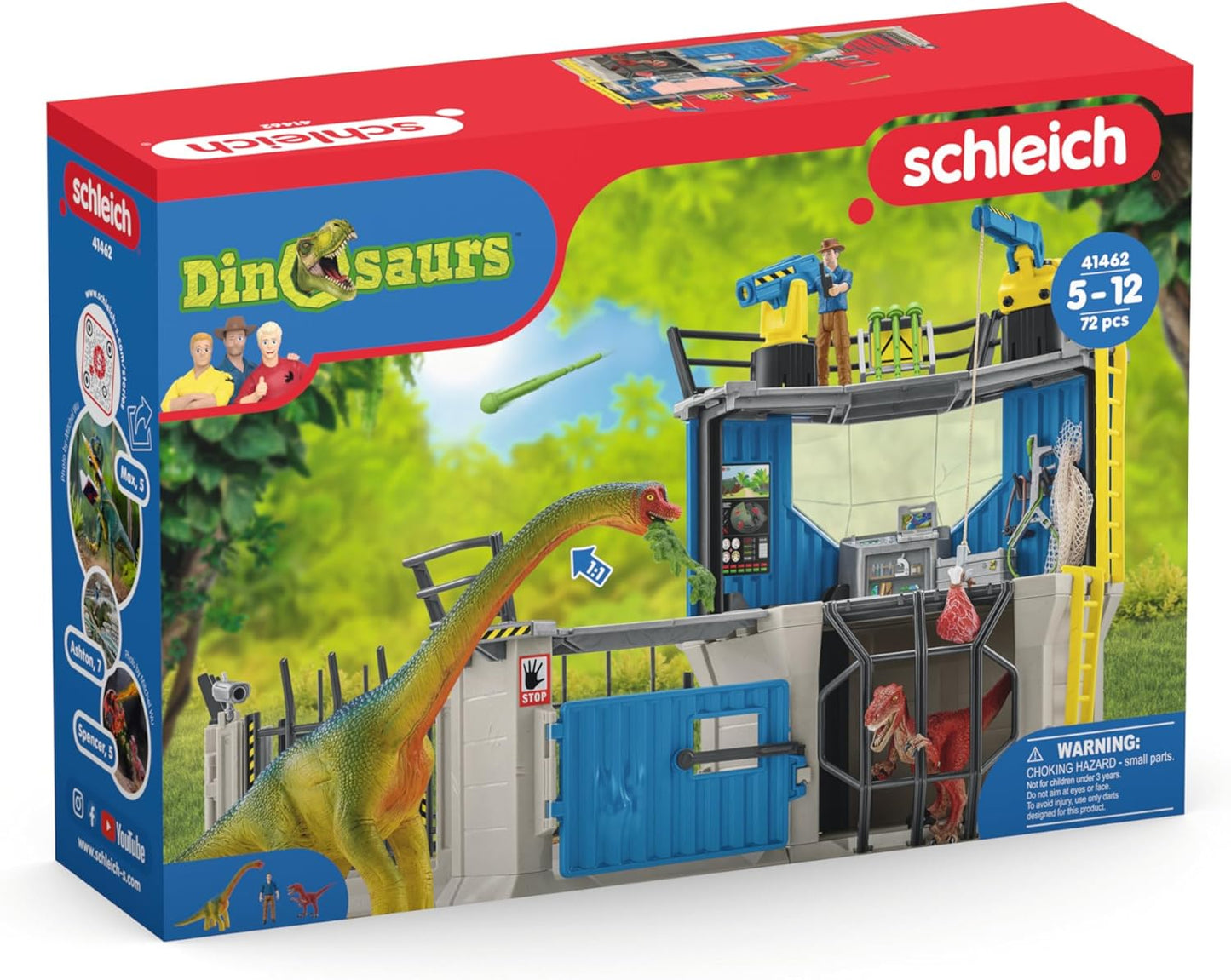 Schleich 41462 Large Dino Research Station