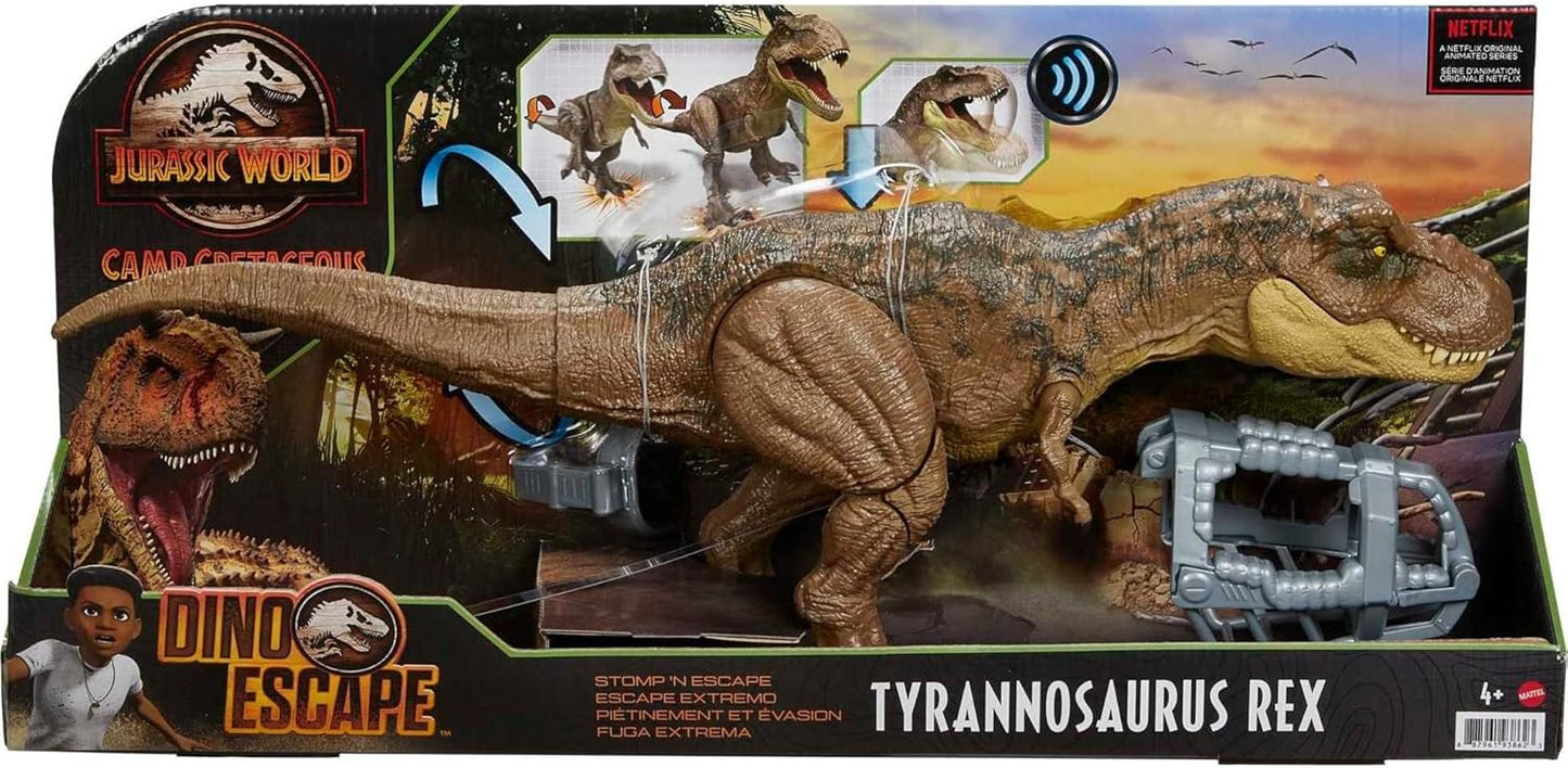 Jurassic World Dino Escape Stomp N Escape Tyrannosaurus Rex Sound In Box