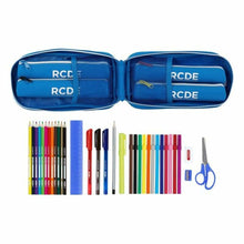 Load image into Gallery viewer, Backpack Pencil Case RCD Espanyol Blue White 12 x 23 x 5 cm (33 Pieces)