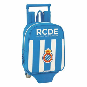 Školní batoh s kolečky 805 RCD Espanyol Blue White