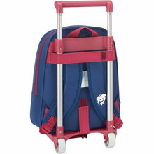 Načíst obrázek do prohlížeče Galerie, Školní batoh s kolečky 705 Levante UD Blue Deep Red