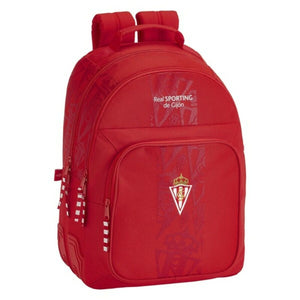 Školní taška Real Sporting de Gijón červená