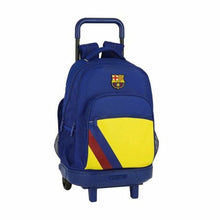 Načíst obrázek do prohlížeče Galerie, Školní batoh na kolečkách Compact FC Barcelona Blue