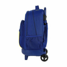 Load image into Gallery viewer, School Rucksack with Wheels Compact F.C. Barcelona 612025918 Blue (33 x 45 x 22 cm)