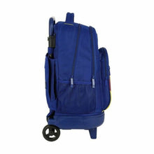 Load image into Gallery viewer, School Rucksack with Wheels Compact F.C. Barcelona 612025918 Blue (33 x 45 x 22 cm)