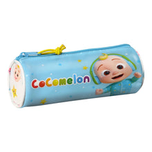 Load image into Gallery viewer, Cylindrical School Case CoComelon White Multicolour (20 x 7 x 7 cm)