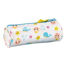 Load image into Gallery viewer, Cylindrical School Case CoComelon White Multicolour (20 x 7 x 7 cm)