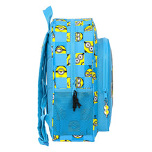 Load image into Gallery viewer, School Bag Minions Minionstatic Blue (32 x 38 x 12 cm)