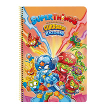Load image into Gallery viewer, Notebook SuperThings Guardians of Kazoom Purple Yellow A4